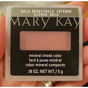 Mary Kay Mineral Cheek Color Bold Berry 012956 New Blush Powder .18 Oz